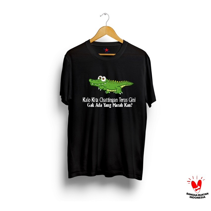 Kaos Buaya / Tshirt Distro Buaya Darat / Xshirt Terlaris