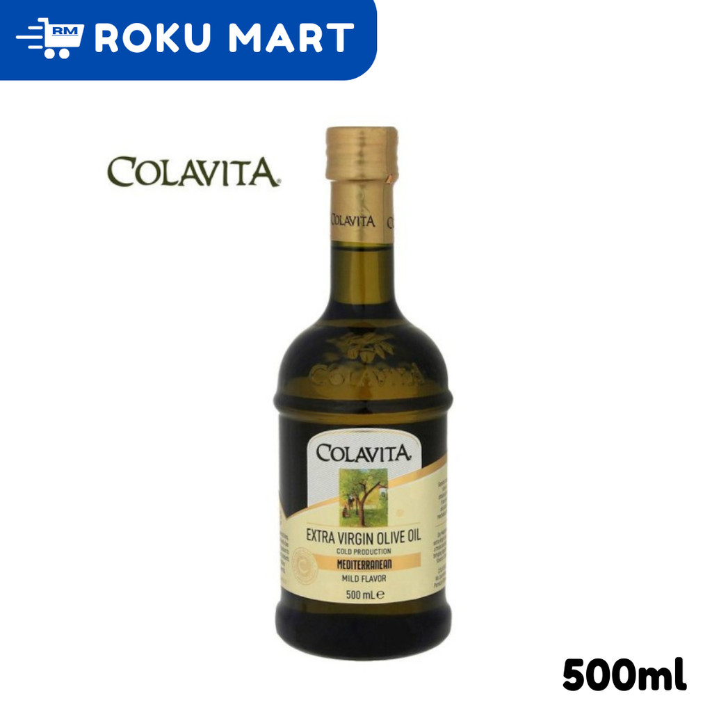 

Colavita Extra Virgin Olive Oil Mediterranean 500ml Mild Flavor / Minyak zaitun Colavita