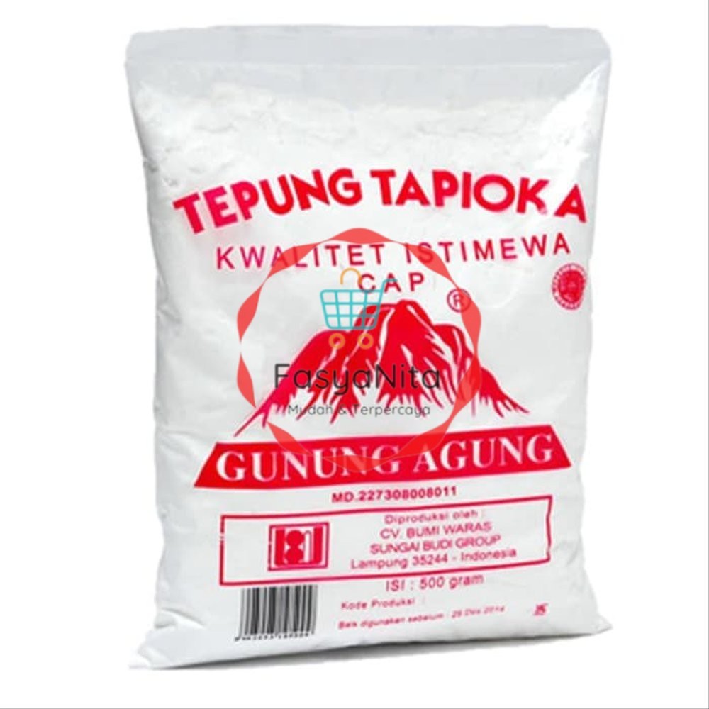 

TEPUNG TAPIOKA SAGU CAP GUNUNG 500GR - Fasyanita Denpasar
