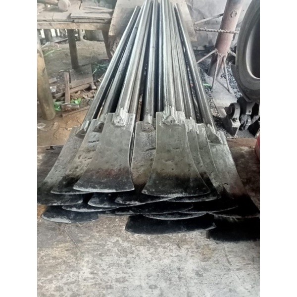 Dodos gagang besi/Linggis tanah/Linggis taman buatan pande besi
