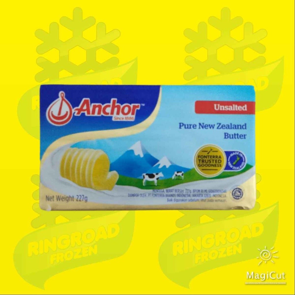 

ANCHOR PATS BUTTER 200 GR - UNSALTED