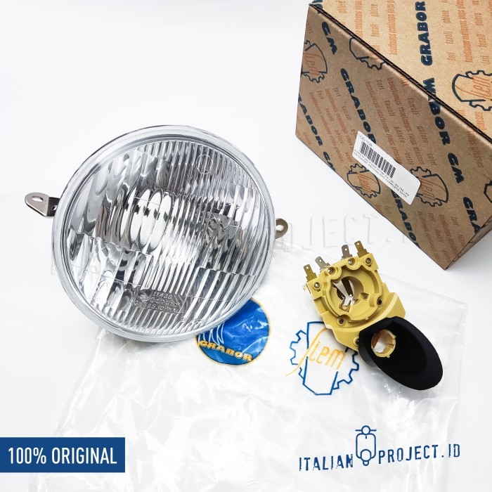 ATECH99 Headlamp Siem Vespa PX Bulat PX Arcobaleno