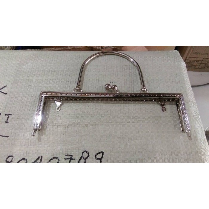 gagang tas behel besi handle aksesoris tas
