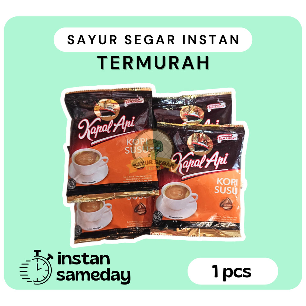 

Kopi Susu Kapal Api Sachet 1 pcs