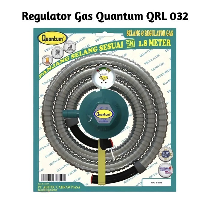 Selang Gas QUANTUM QRL - 032 Komplit Quantum Original1