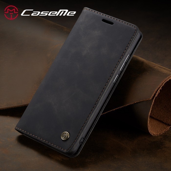 Flip Cover Case Caseme Original Cover Leather Wallet Dompet Slot Card Case Case Hp Vivo V40 5g V40 l