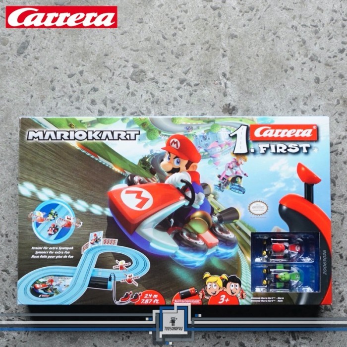 Carrera First Mario Kart Electronic Racing Game Mario vs Luigi