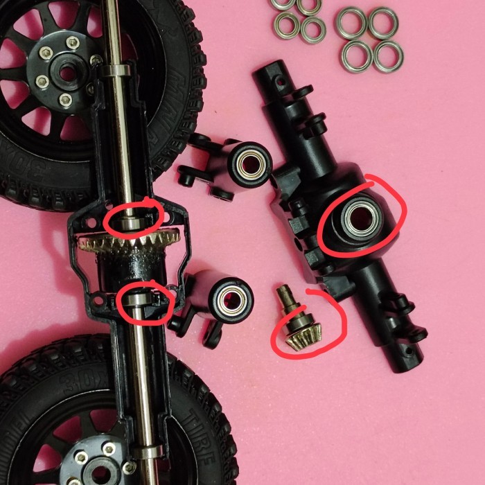 Bearing laher gardan besar RC MN86k MN86ks