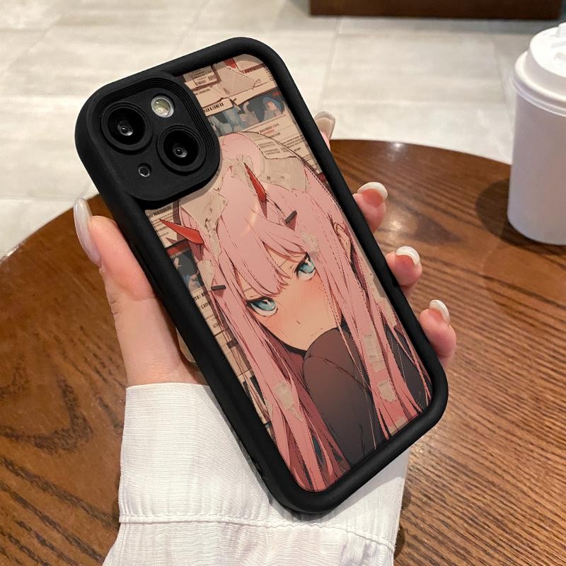 Soft Case For Oppo Reno5 4G 5G Reno3 Reno4 F Reno4 Lite Reno5 F K Z Reno6 Gadis Rambut Pink Keren Si