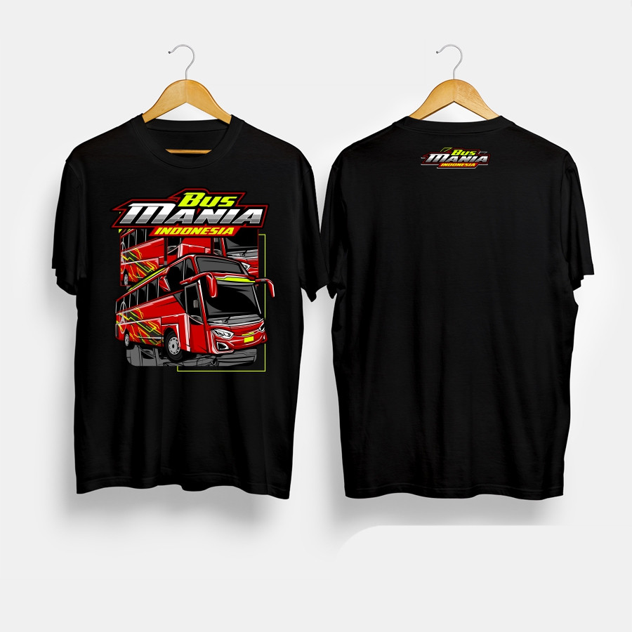 Kaos Baju Bus Mania Indonesia Driver Muda Kaos Bus