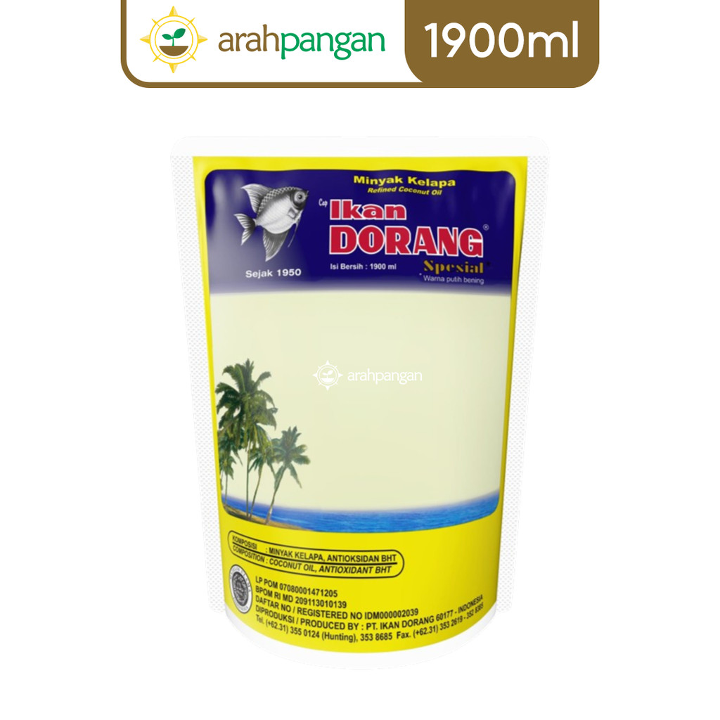 

Minyak Kelapa Ikan Dorang 1900ml