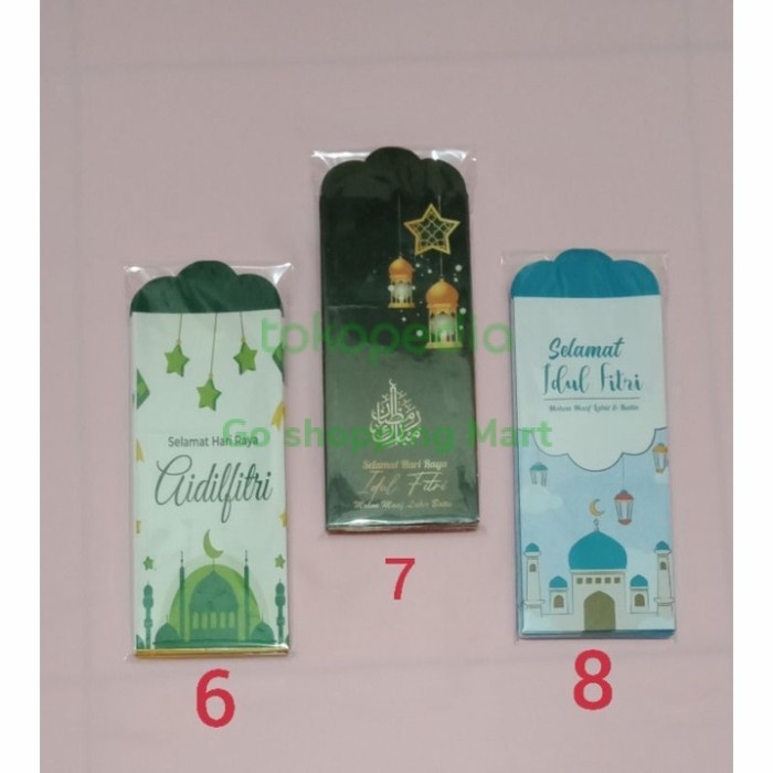 

(COD) GSM amplop lebaran pajangan karakter isi 10 pcs