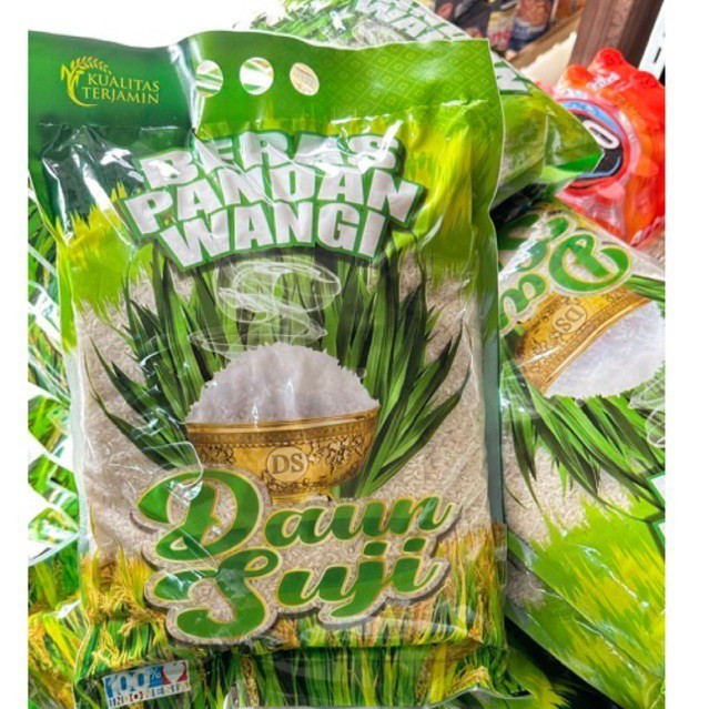 

BEST PROMO !!! Beras Daun Suji 5 Liter - Beras Pandan Wangi Pulen dan Enak