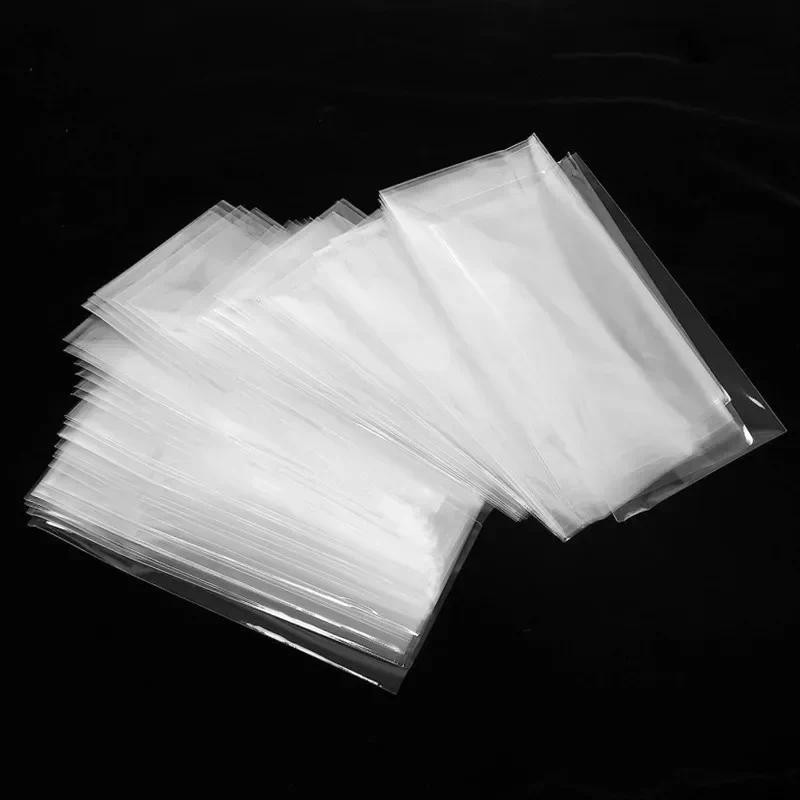 

100Pcs OPP Plastic Banknotes Protective Bag Transparent Banknote Paper Stamp Collection Sleeves Souvenir Paper Money Storage Bag