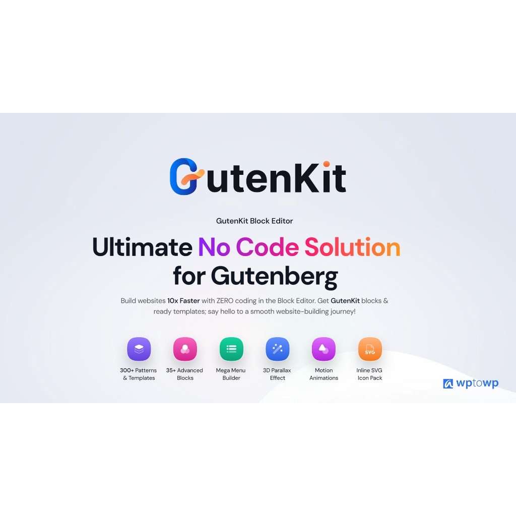 GutenKit Original LIfetime — Ultimate Visual Page Builder for Gutenberg