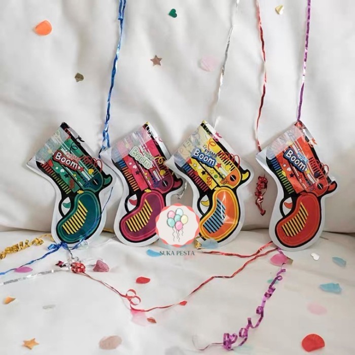 RB001 CONFETTI POPPER / CONFETTI GUN / PISTOL CONFETTI /