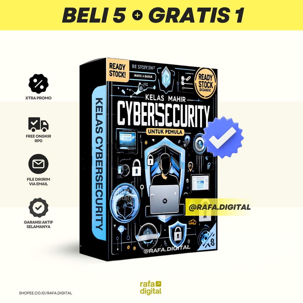 Kelas Cyber Security - Belajar Dunia Keamanan Siber untuk Pemula dari Nol hingga Mahir - Materi Vide