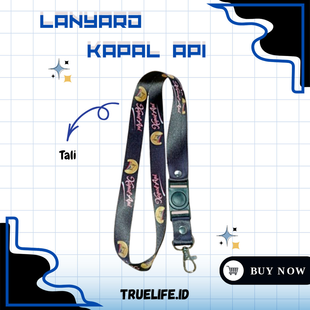 

Tali ID Card/Lanyard KAPAL API [READY STOCK]