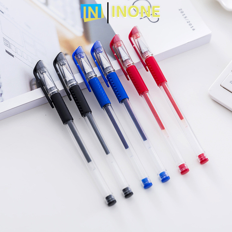 

INONE - Pulpen Gel 0.5mm Bolpen Standard Pena Pen Alat Tulis Gel Tebal 0.5 MM Pena Cair Pulpen Sekolah Kantor Mata Pena