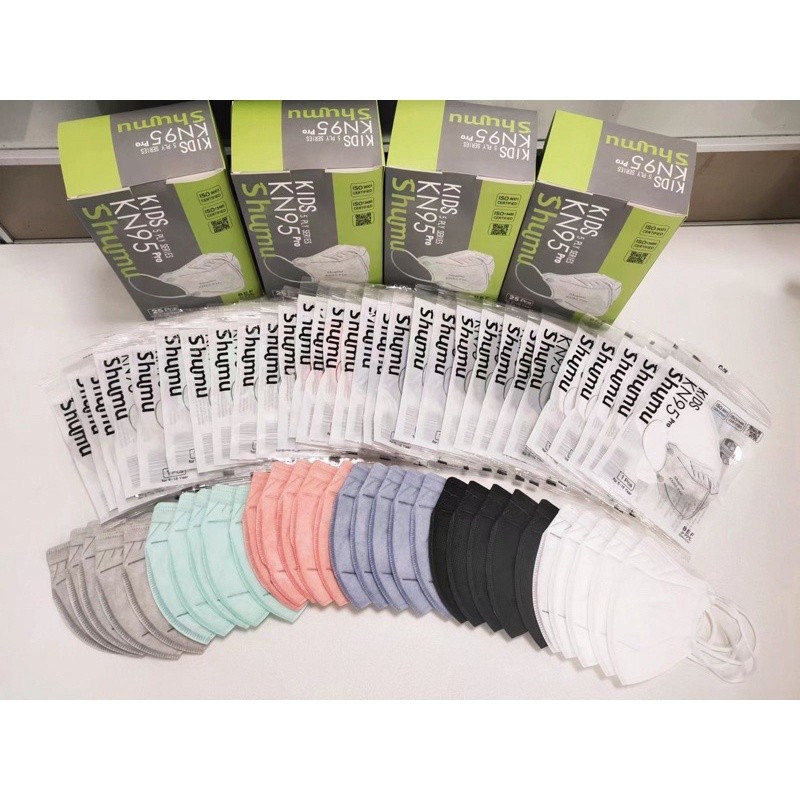 [FS] KN95 Pro Shumu Anak 1box 25pc 6ply Single Pack KN95 Pro Shumu Anak