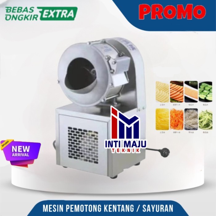 Mesin Pemotong kentang Listrik Alat pengiris Kentang listrik 180v 220v