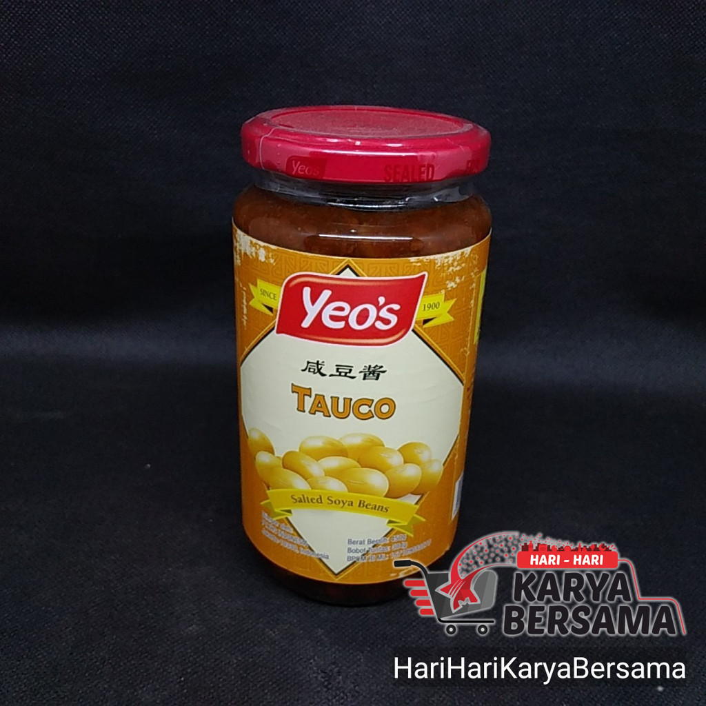 

BAHAN MASAK YEO'S TAUCO SALTED SOYA BEANS 450GR