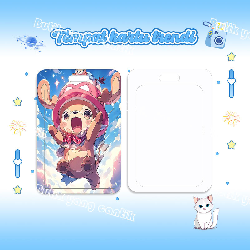

ID Card Holder,Tempat Kartu Kartun Kawaii Chopper, Cocok untuk Kantor/Sekolah, Kartu Pelajar/Kartu Transportasi, Kartu Akses, KTP, Flazz, Kartu Kredit Elektronik dan Uang Elektronik.
