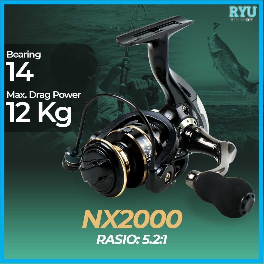 Metal Reel Pancing Spinning Fishing Reel 5.2:1 TaffSPORT