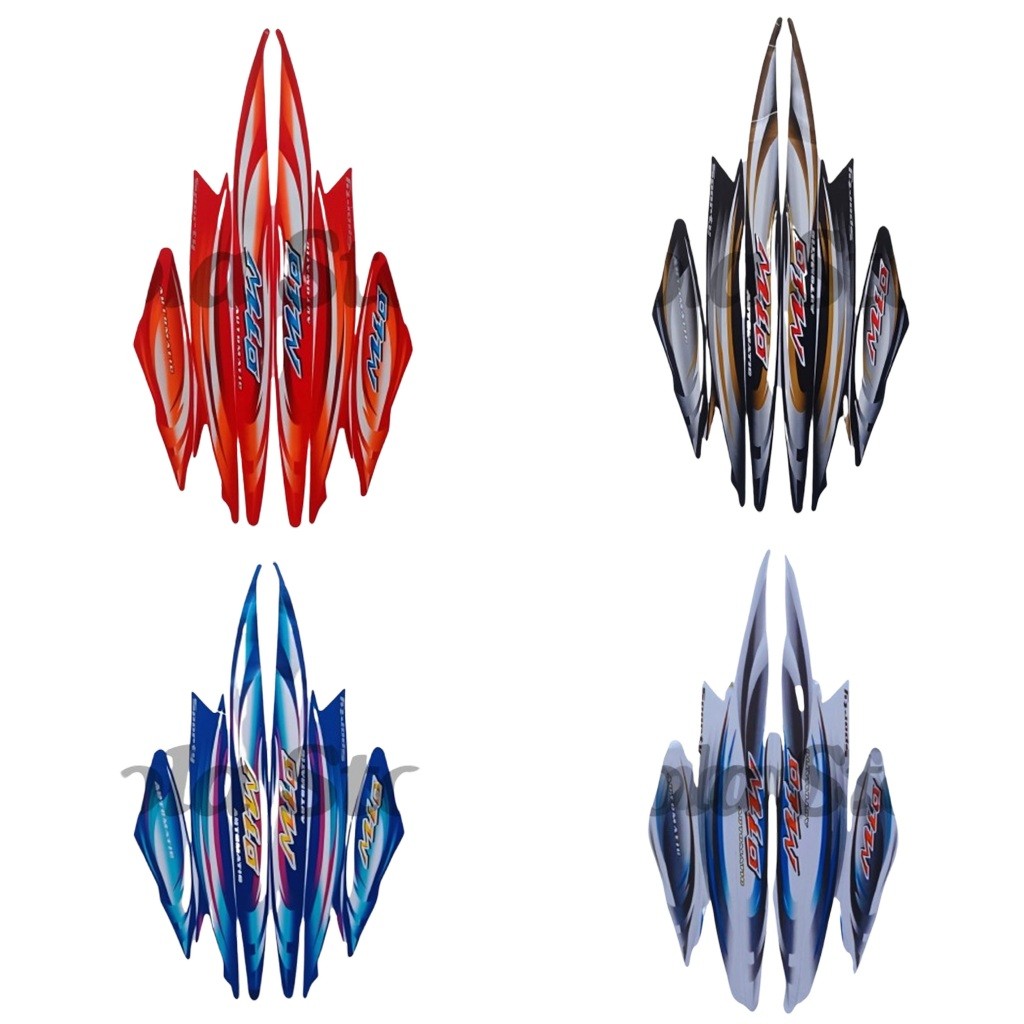 Stiker Striping Mio Sporty 2007 List Stiker Standart Mio Sporty 2007 Terbaik