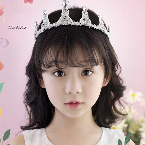 Mahkota Rambut Pesta Anak Aksesoris Rambut Crown Anak Mpa013