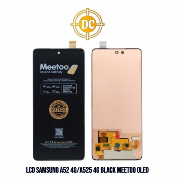 LCD TOUCHSCREEN SAMSUNG GALAXY A52 4G A52 5G A52S BLACK MEETOO ORIGINAL OLED