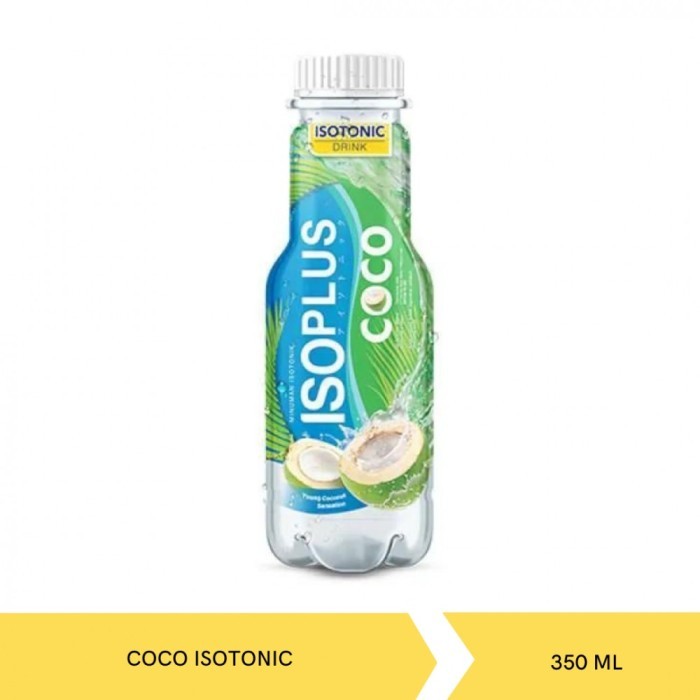 

NEW ITEM MINUMAN ISOPLUS COCO BTL 350ML