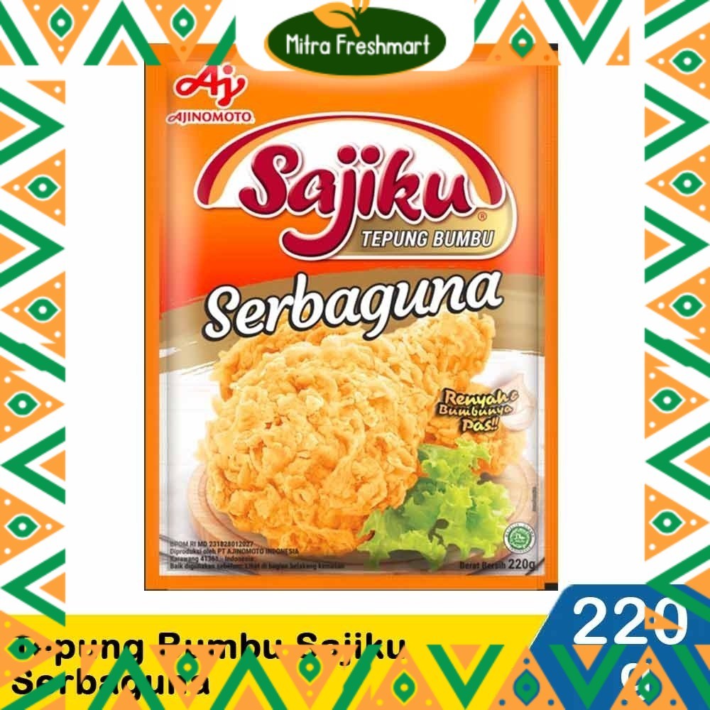 

Sajiku Tepung Bumbu Serbaguna