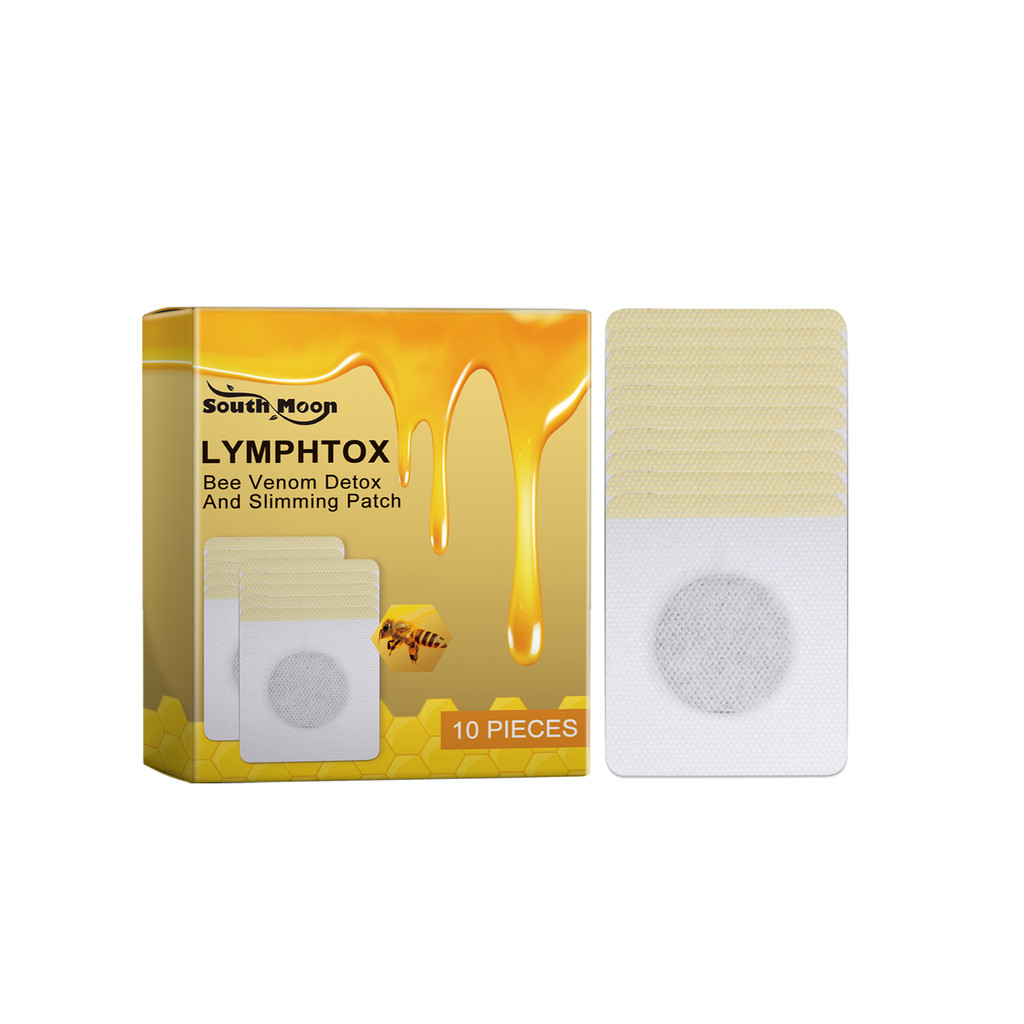 Tempelan Pelangsing Venom Lebah Bulan Selatan Stiker Pusar Pembentuk Badan Bye-Bye Perut Ketat