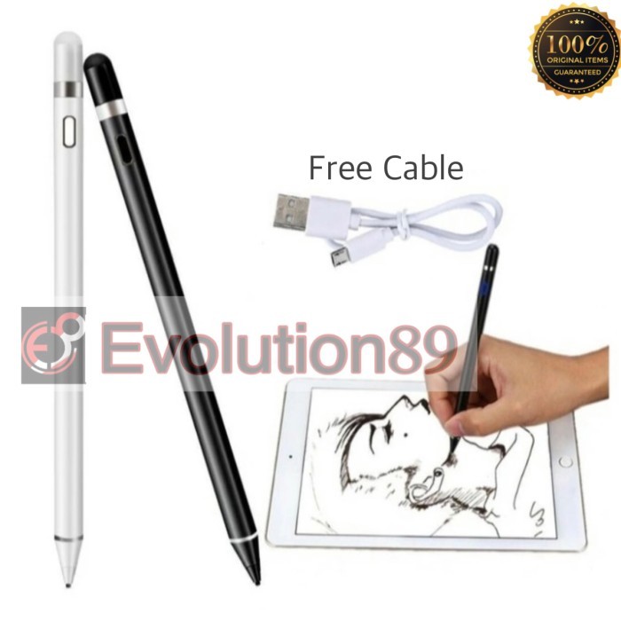 Stylus Pen ipad Pencil Ipad Stylus Pen Universal High Sensitivity Ori - Putih