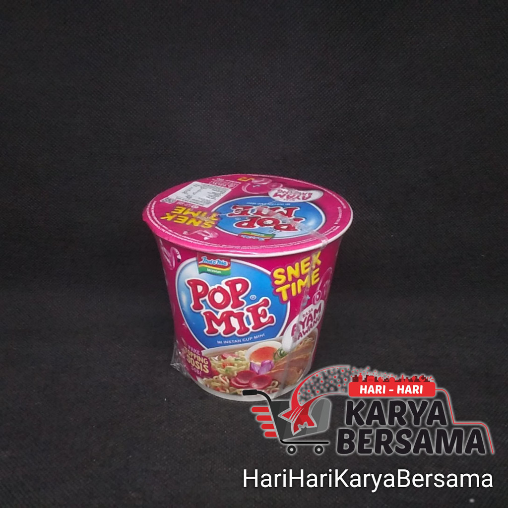 

MIE INSTAN CUP POP MIE MINI AYAM BAWANG 40GR