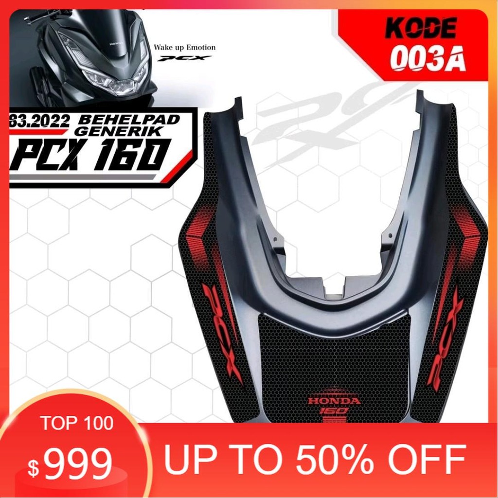 Sticker tankpad behel motor honda pcx 160 kode 003 keren Motorcycle
