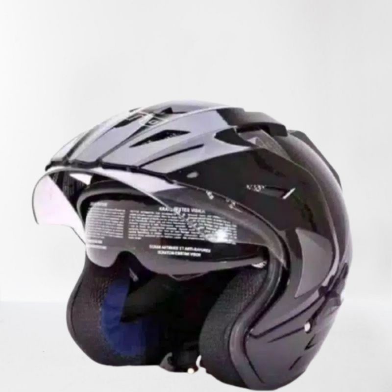 HELM INK DOUBLE VISOR jp8 Helm double visor T1 FREE PACKING