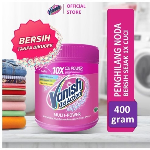 Vanish Penghilang Noda Powder Oxi Action 400g