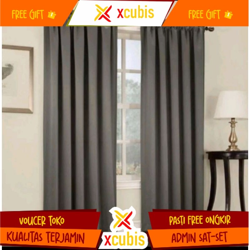 GORDEN BLACKOUT  POLOS MODEL SERUT/GORDEN JENDELA/GORDEN PINTU