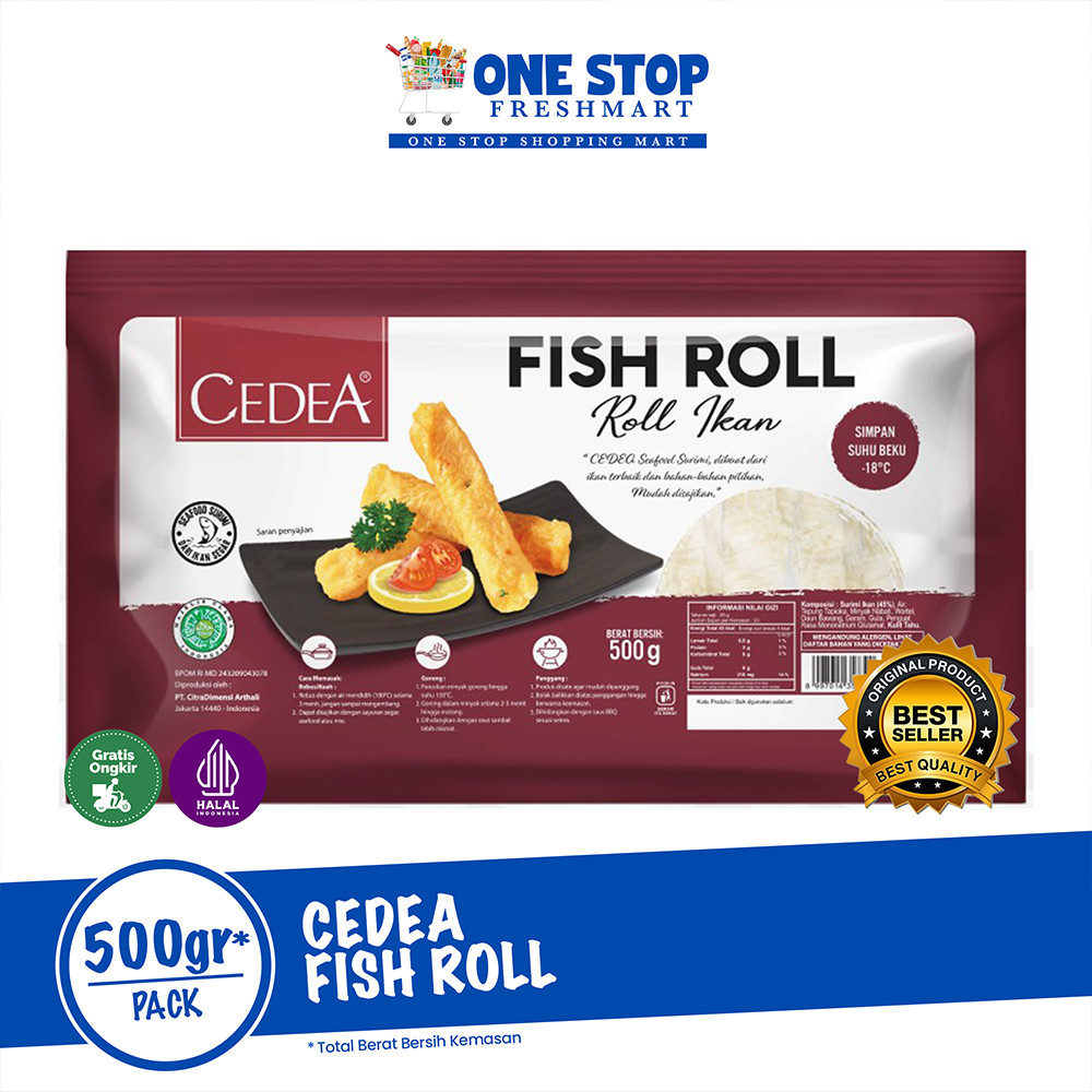 

CEDEA FISH ROLL 500GR