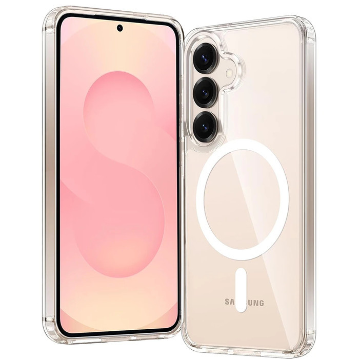 Case Samsung A56 5G - A55 5G Softcase MAGSAFE CLEAR Casing Case Hp Samsung A56 5G - A55 5G - Samsung