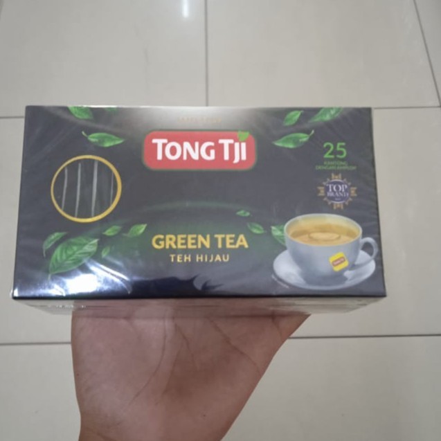 

TEH TONG TJI CELUP HIJAU 25 kantong