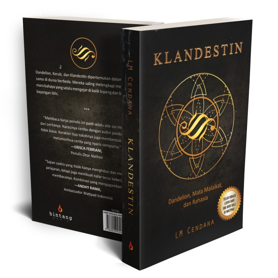 [ READY STOK ] Novel Klandestin - LM Cendana