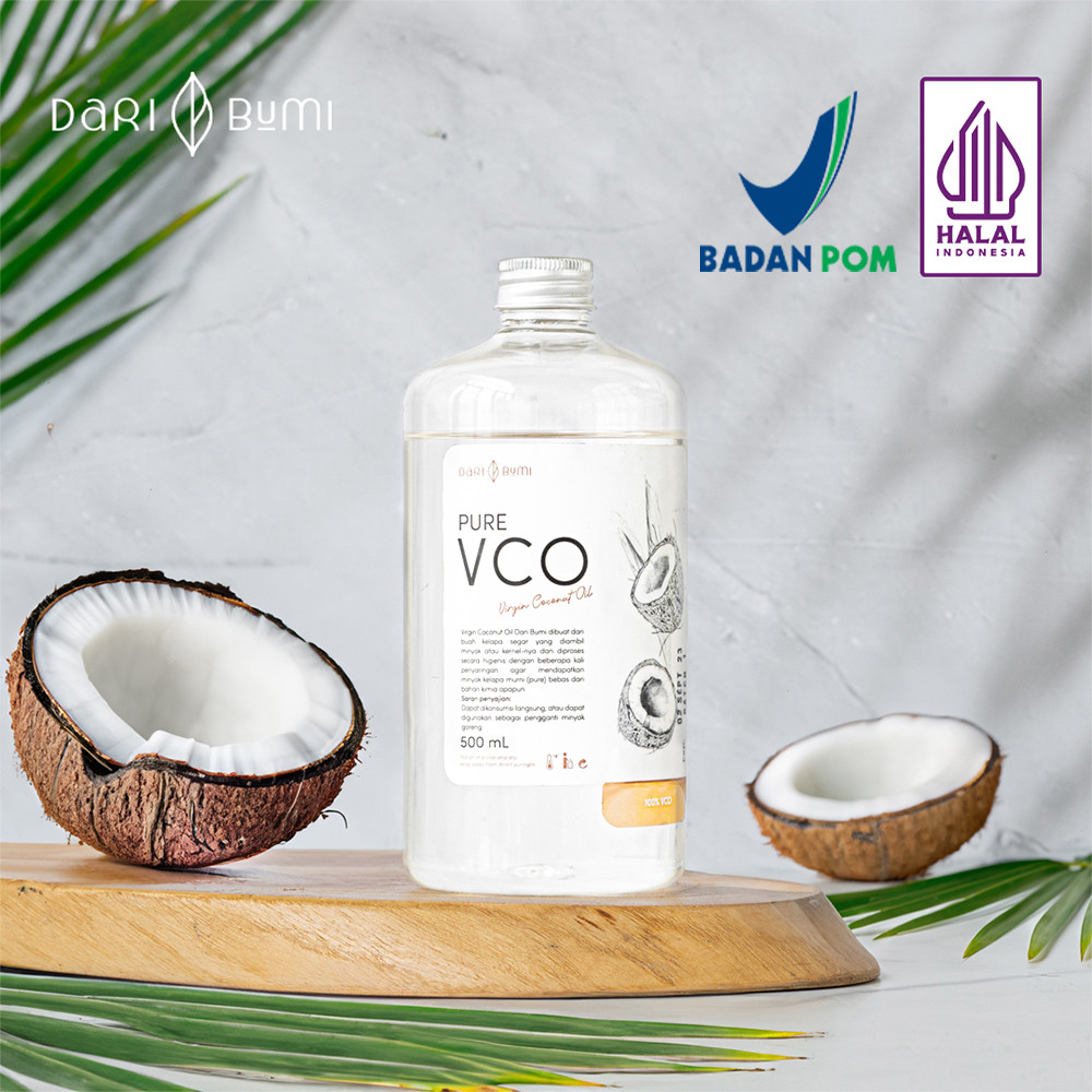 

Dari Bumi Virgin Coconut Oil 500 Ml Premium Pure VCO Minyak Kelapa Murni
