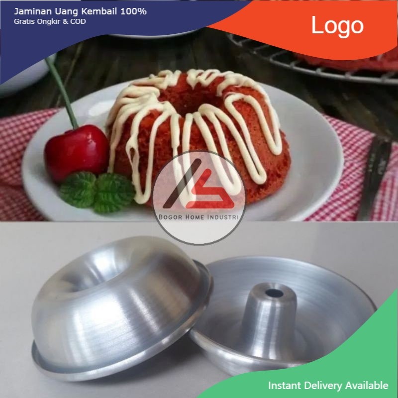 Loyang Mini Bronut Loyang Kue Bolu Donat Mini / Loyang Kue Chiffon Mini Acuan Donut