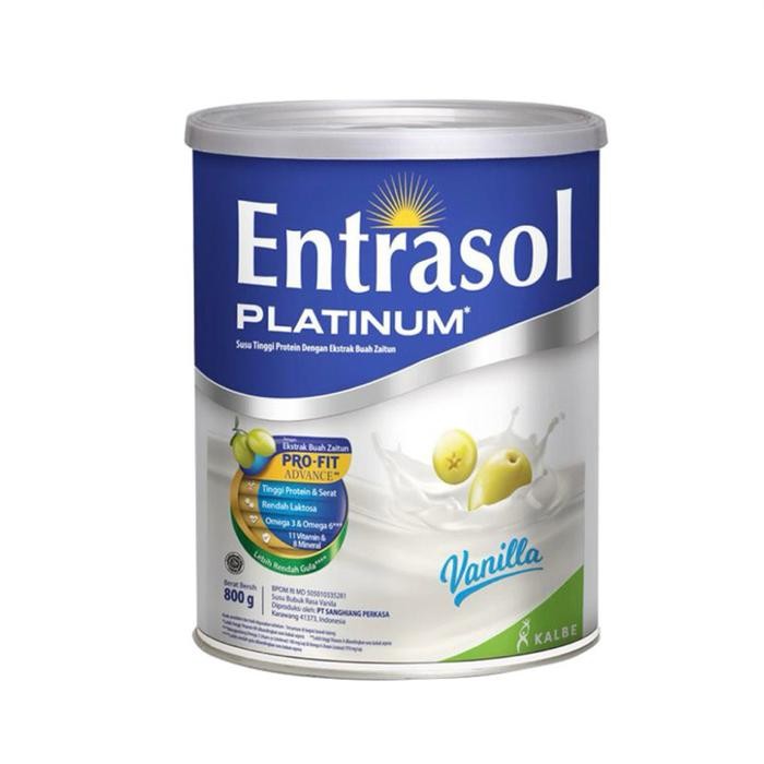 

[[PROMO]]BEST SELLER Entrasol Platinum Senior Vanila 800gr