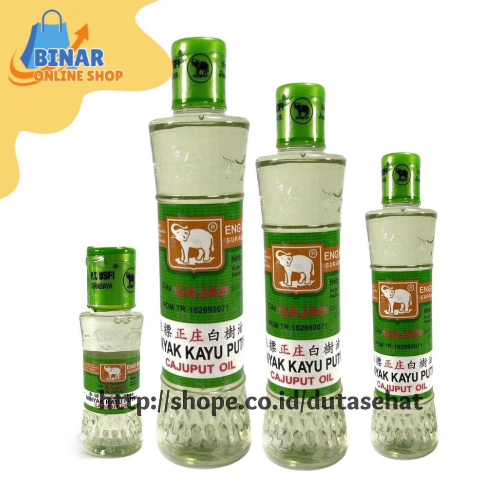 Binar Mart - Gajah Minyak kayu putih Cap Gajah - Minyak aktu putih