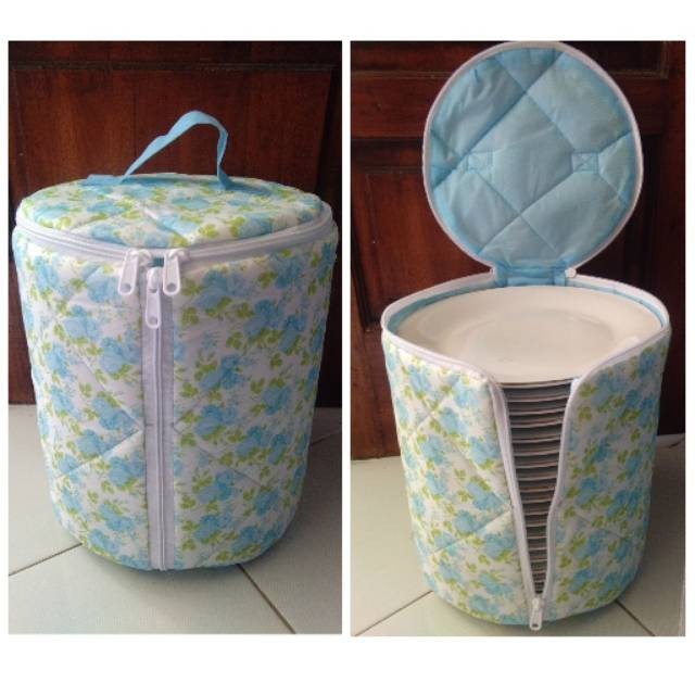 Tas Piring Busa 26 5 Cm Jumbo Anti Debu - Tempat Piring Lapis Busa Ter - 26.5