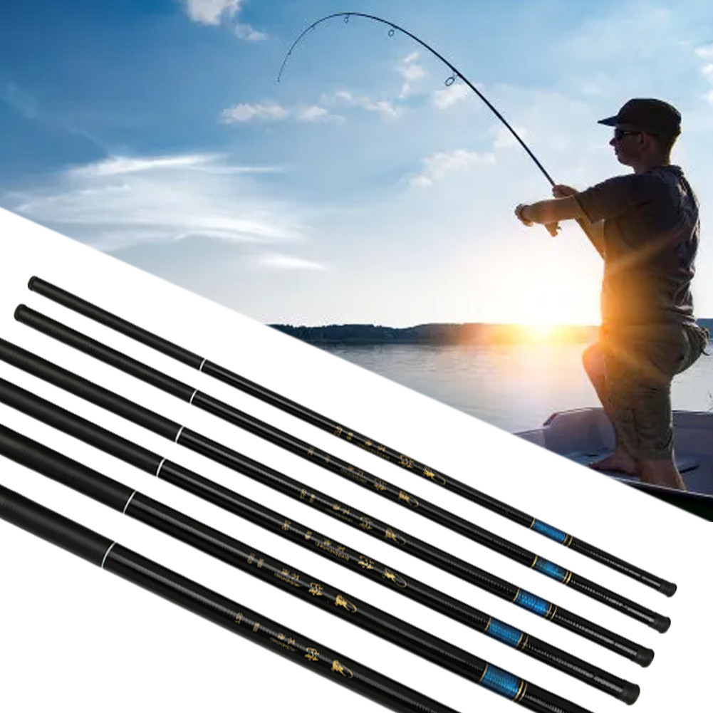 Universal 1PC Super Hard Frp Fishing Rod Multi-Section Retractable Super Light Fishing Rod Portable 
